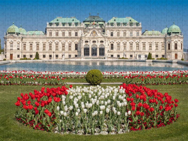 Schloss Belvedere - CALVENDO Foto-Puzzle'