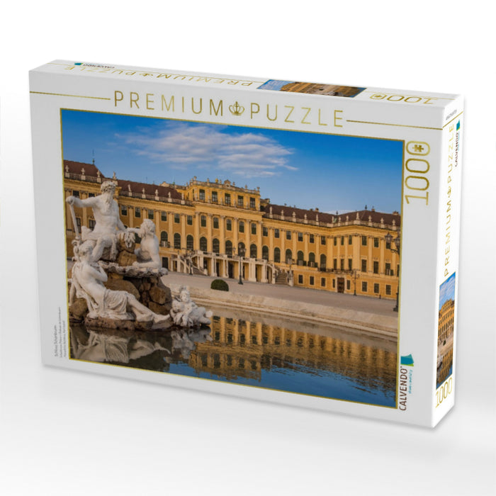 Schloss Schönbrunn - CALVENDO Foto-Puzzle'