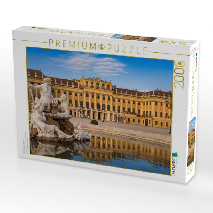 Schloss Schönbrunn - CALVENDO Foto-Puzzle'