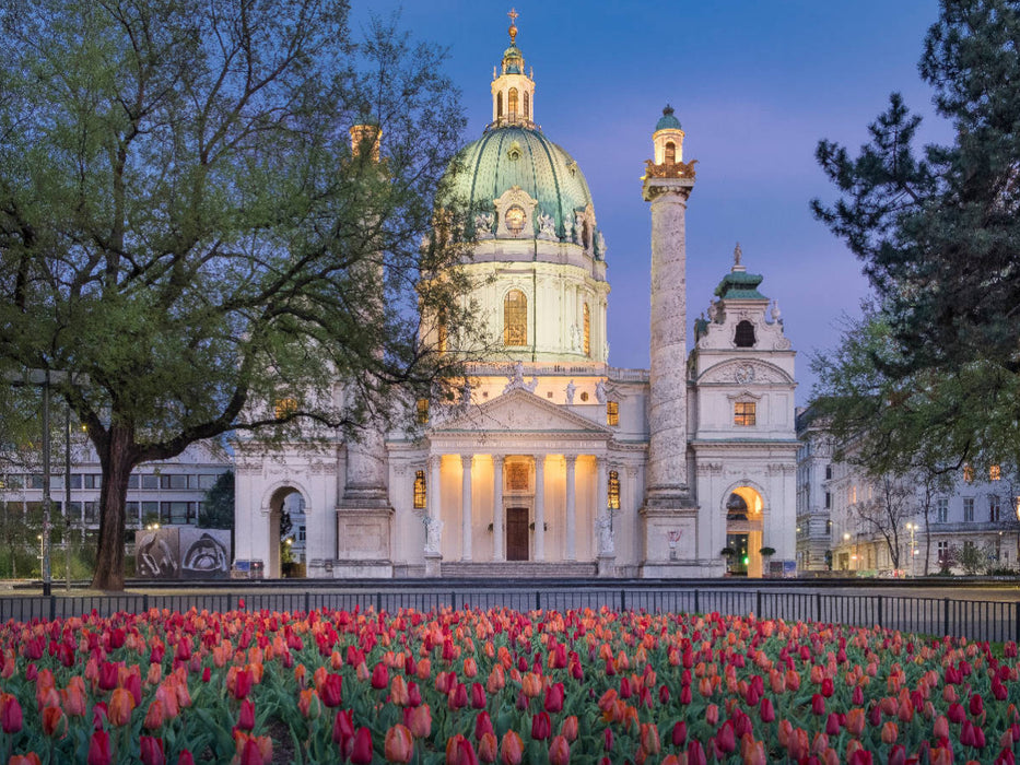 Karlskirche - CALVENDO Foto-Puzzle'