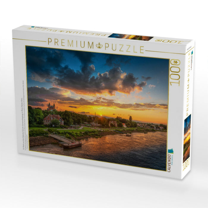 Ein Motiv aus dem Kalender Epische Sonnenuntergänge im Rhein-Neckar-Kreis - CALVENDO Foto-Puzzle'