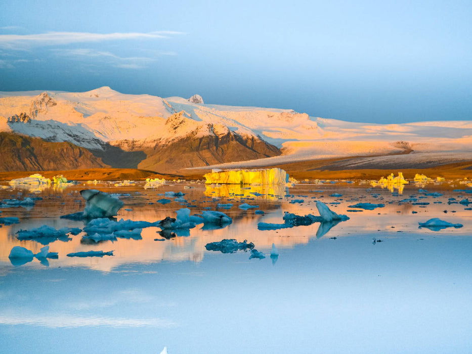 Jökulsárlón, Island - CALVENDO Foto-Puzzle'