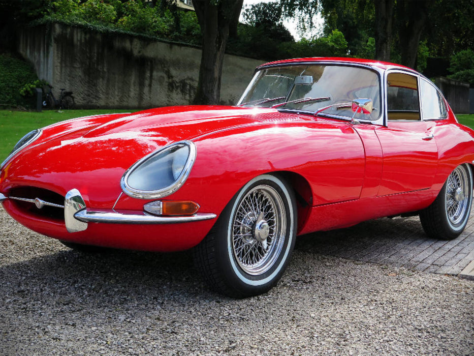 Jaguar E-Type Series 1 in Horgen bei Zürich. - CALVENDO Foto-Puzzle'