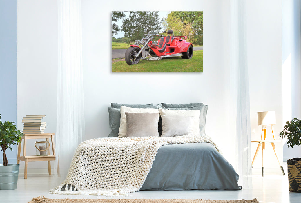 Premium textile canvas Premium textile canvas 120 cm x 80 cm landscape rewaco - RF1 Turbo 