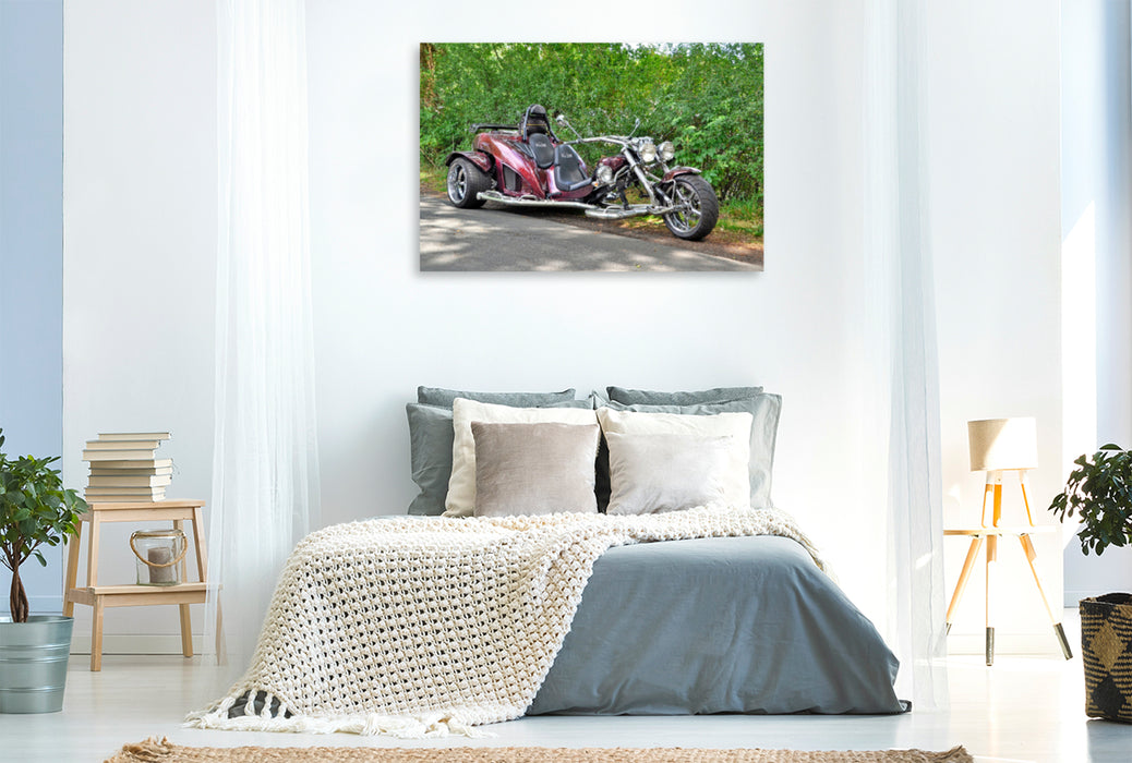 Premium textile canvas Premium textile canvas 120 cm x 80 cm landscape BOOM Mustang-Advance Plus 