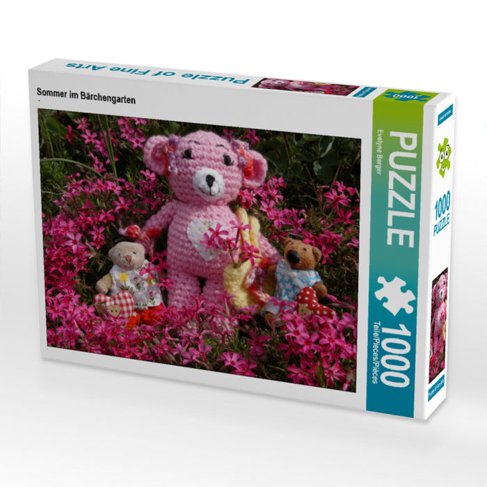 Sommer im Bärchengarten 1000 Teile Puzzle quer - CALVENDO Foto-Puzzle'