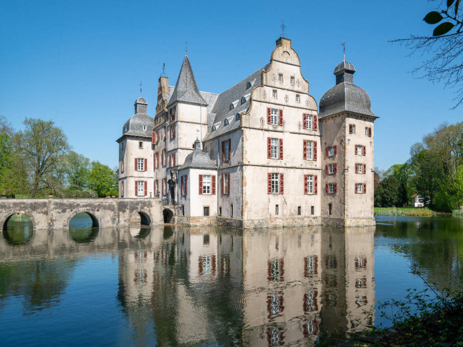 Schloss Bodelschwingh (Dortmund) - CALVENDO Foto-Puzzle'