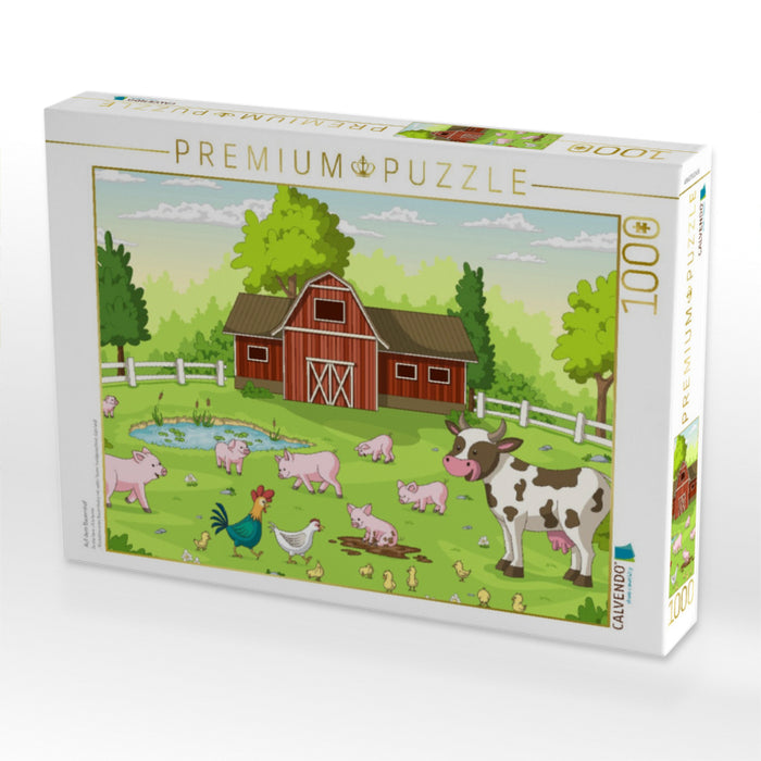 Auf dem Bauernhof - CALVENDO Foto-Puzzle'