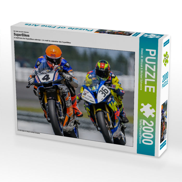 SuperBikes - CALVENDO photo puzzle 