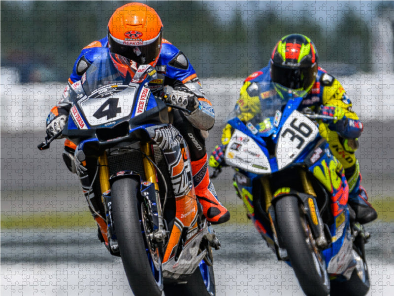 SuperBikes - CALVENDO photo puzzle 