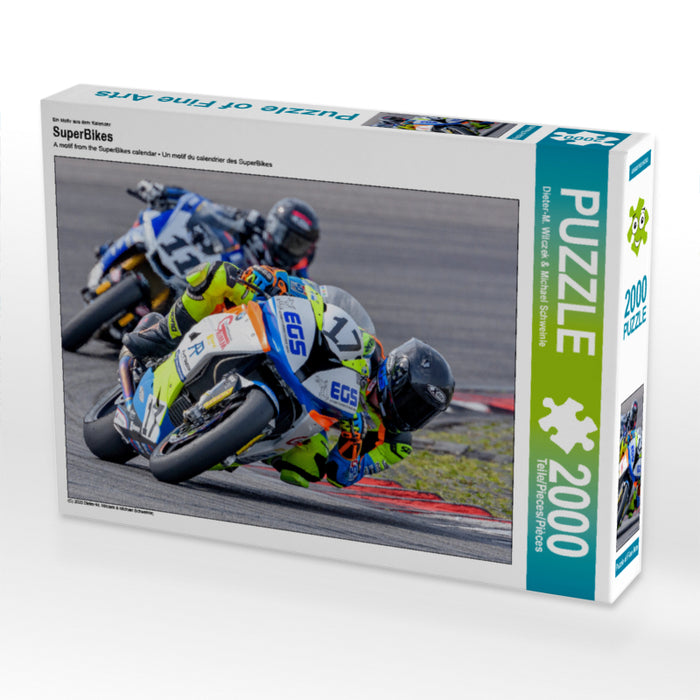 SuperBikes - CALVENDO photo puzzle 