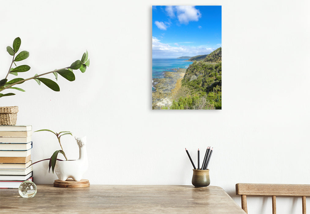 Premium textile canvas Premium textile canvas 80 cm x 120 cm high Great Ocean Road Victoria 