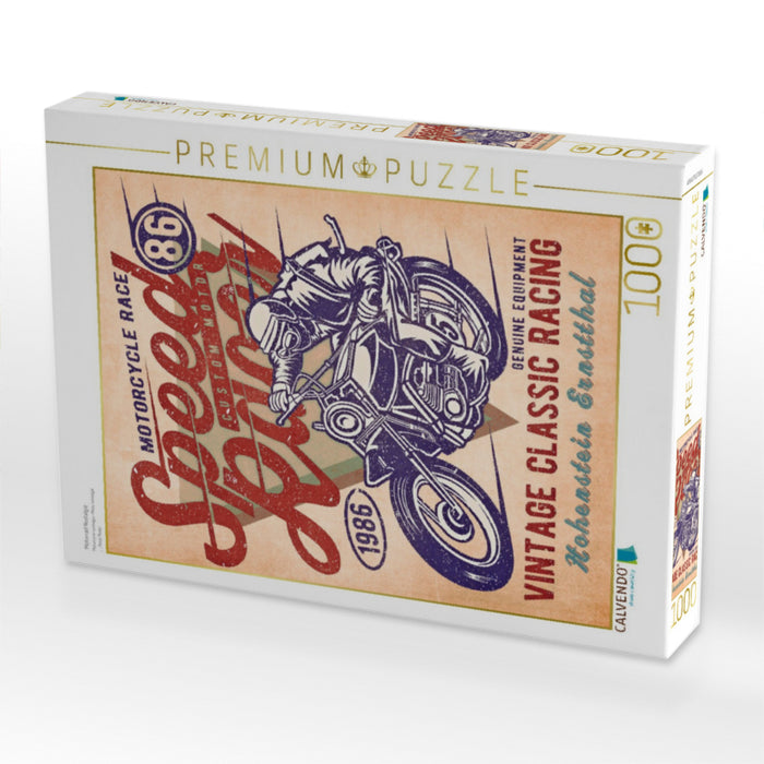 Motorrad Nostalgie - CALVENDO Foto-Puzzle'