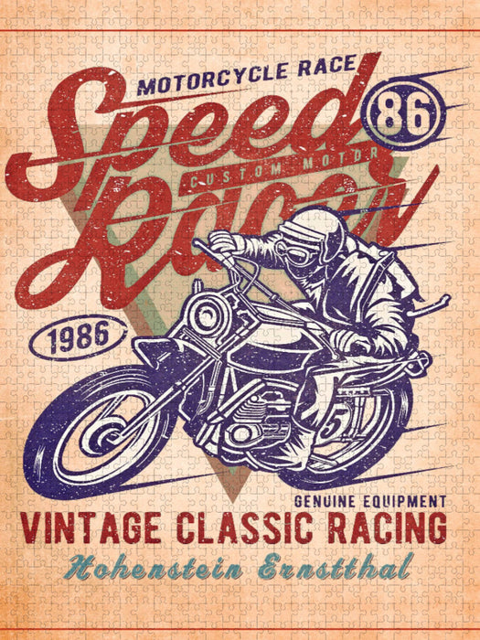 Motorrad Nostalgie - CALVENDO Foto-Puzzle'