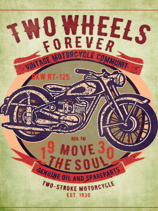 Motorrad Nostalgie - CALVENDO Foto-Puzzle'