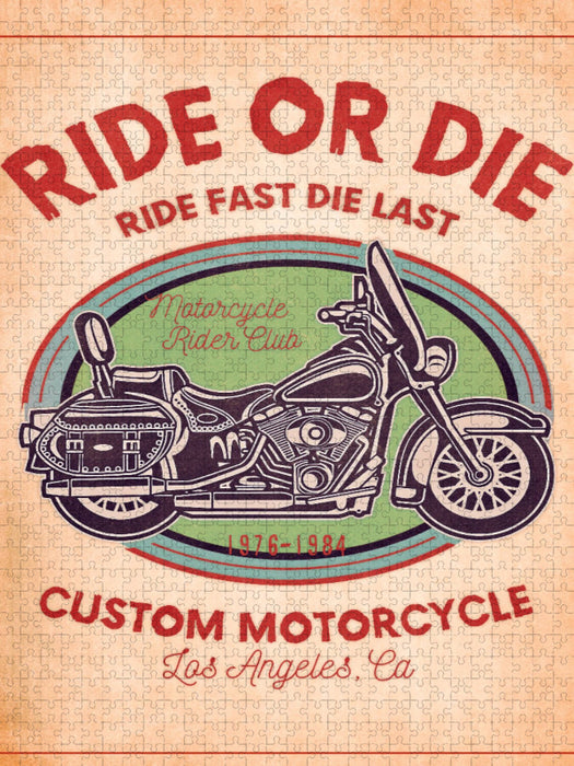 Motorrad Nostalgie - CALVENDO Foto-Puzzle'