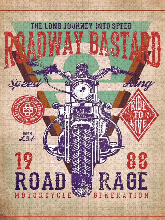 Motorrad Nostalgie - CALVENDO Foto-Puzzle'