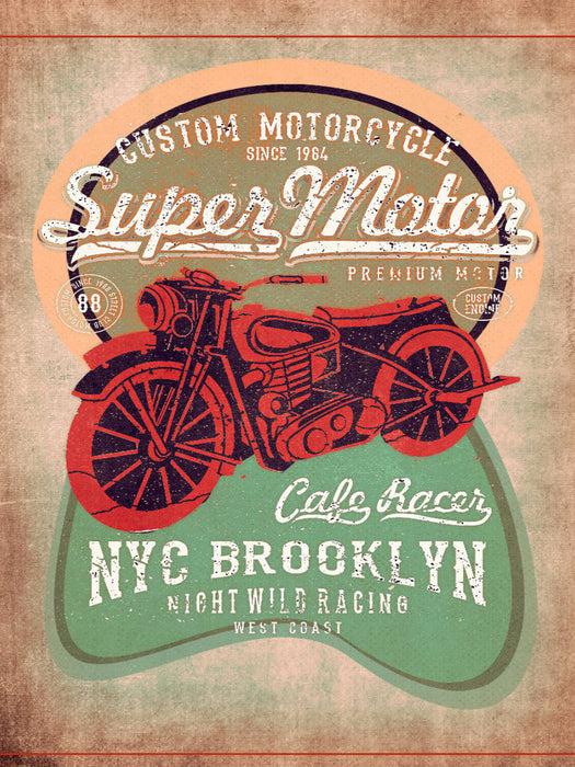 Motorrad Nostalgie - CALVENDO Foto-Puzzle'