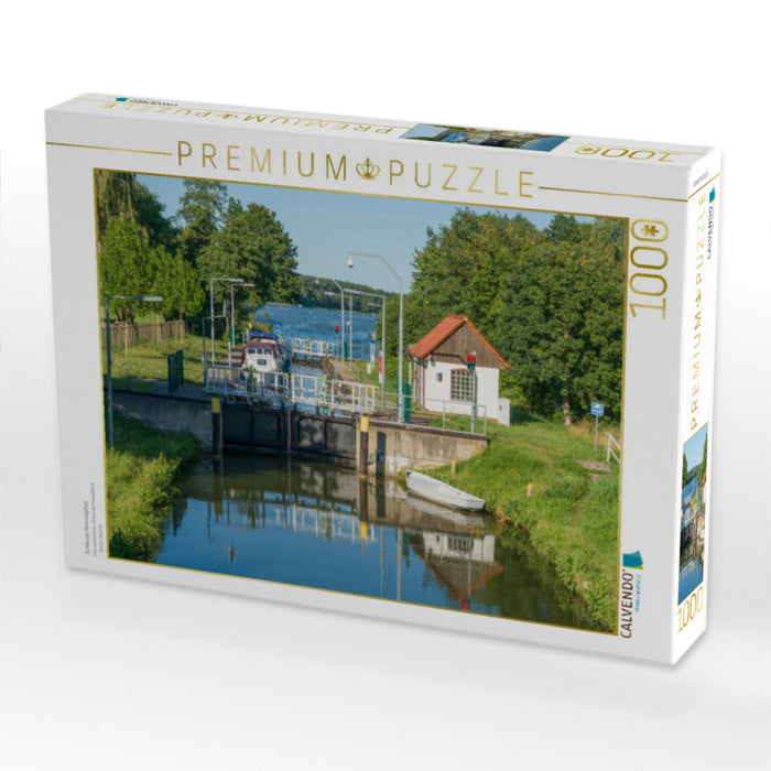 Schleuse Himmelpfort - CALVENDO Foto-Puzzle'