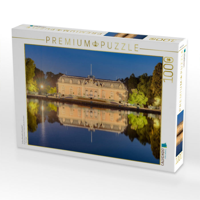 Schloss Benrath in Düsseldorf - CALVENDO Foto-Puzzle'
