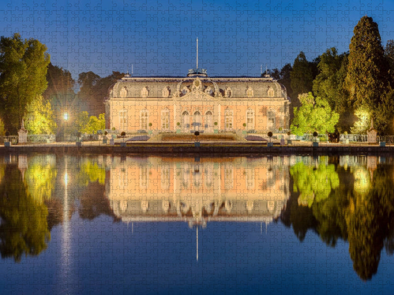 Schloss Benrath in Düsseldorf - CALVENDO Foto-Puzzle'