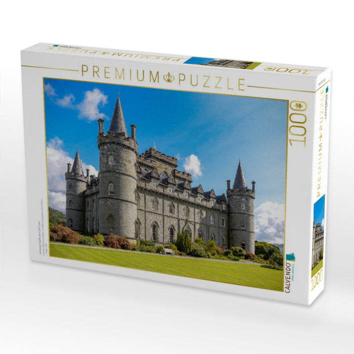 Inveraray Castle am Loch Fyne - CALVENDO Foto-Puzzle'
