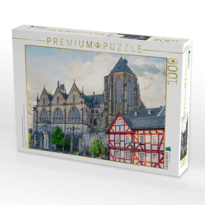 Ein Motiv aus dem Kalender Marburg Impressionen - CALVENDO Foto-Puzzle'