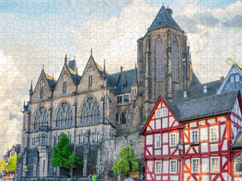 Ein Motiv aus dem Kalender Marburg Impressionen - CALVENDO Foto-Puzzle'