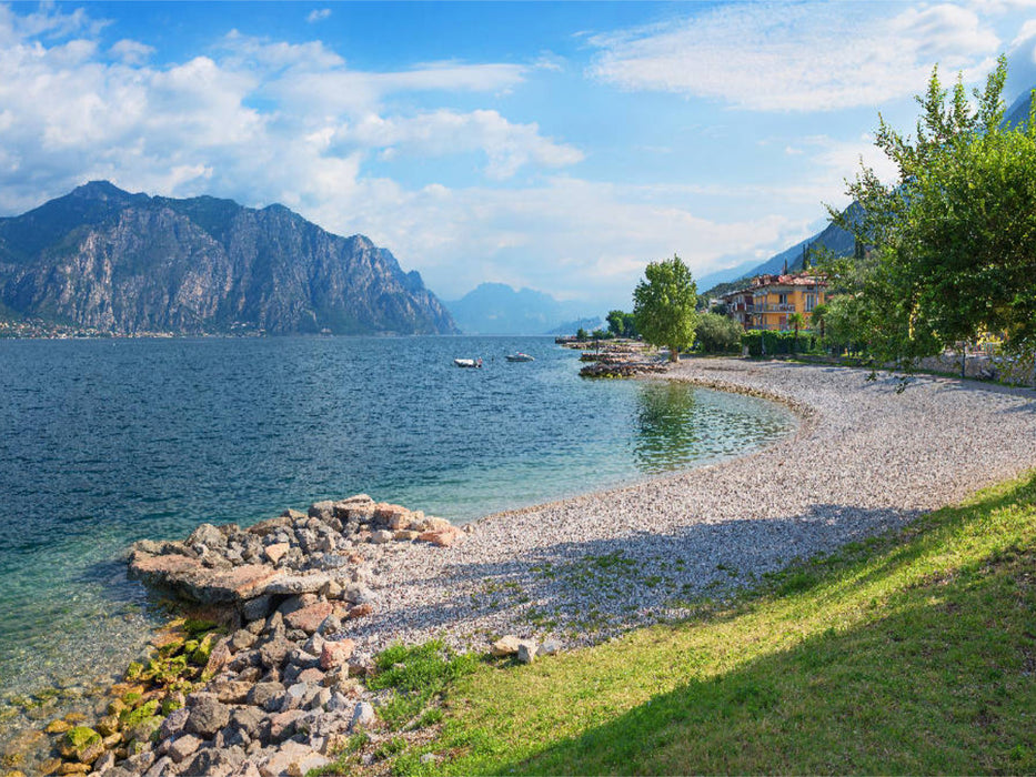 Seeufer Malcesine - CALVENDO Foto-Puzzle'
