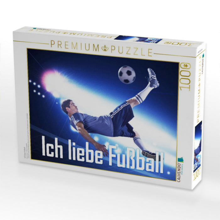 Ich liebe Fußball - CALVENDO Foto-Puzzle'