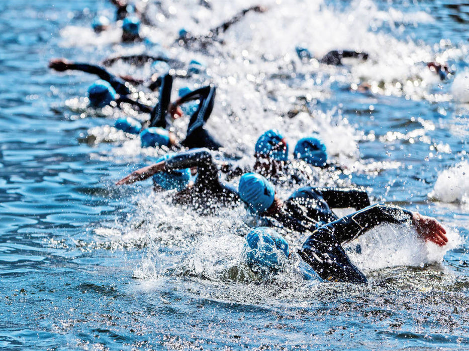 Triathlon: Extremsport hier beim Schwimmen - CALVENDO Foto-Puzzle'