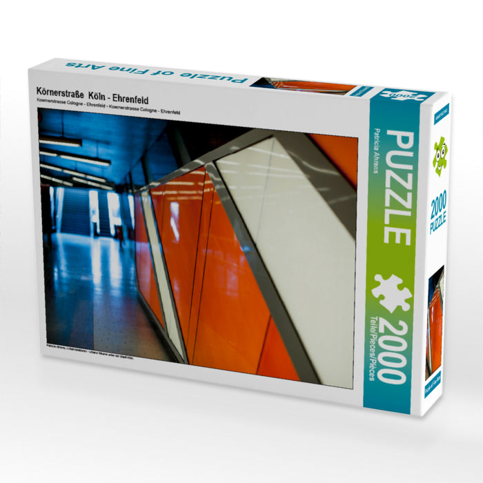 Körnerstraße  Köln - Ehrenfeld 2000 Teile Puzzle quer - CALVENDO Foto-Puzzle'