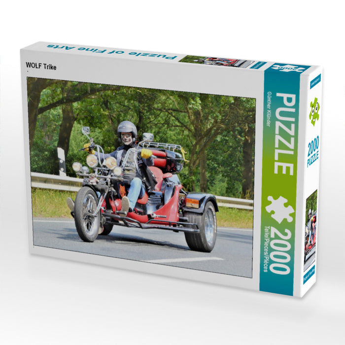 WOLF Trike - CALVENDO photo puzzle 