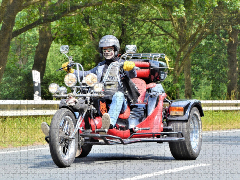 WOLF Trike - CALVENDO photo puzzle 
