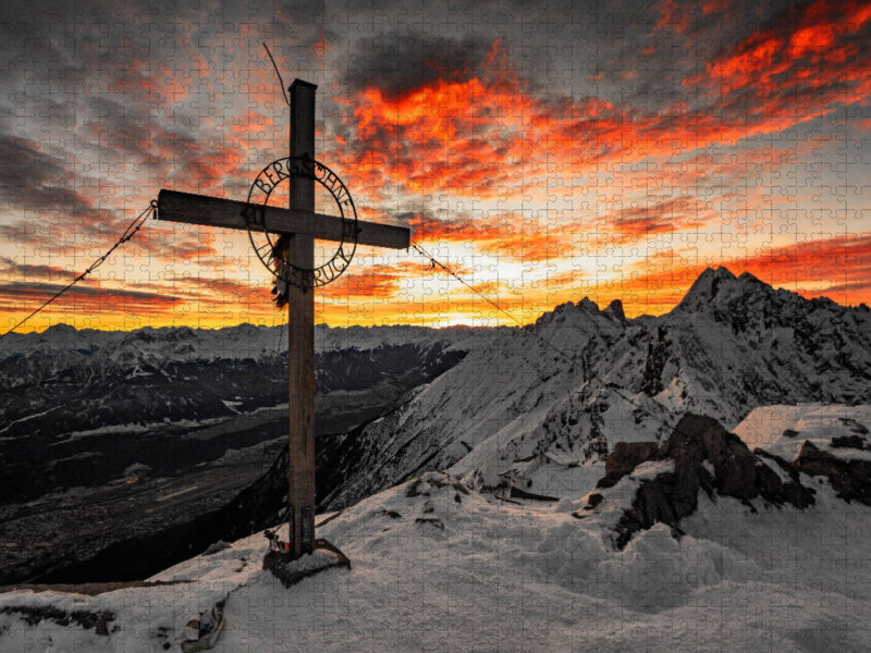 Ein Motiv aus dem Kalender Innsbruck - Stadt in den Alpen - CALVENDO Foto-Puzzle'