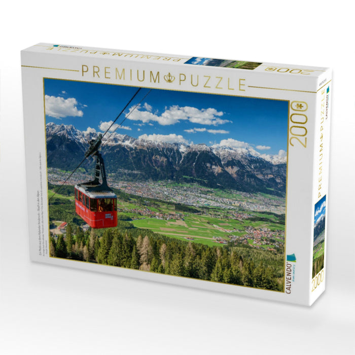 Ein Motiv aus dem Kalender Innsbruck - Stadt in den Alpen - CALVENDO Foto-Puzzle'