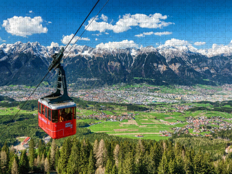Ein Motiv aus dem Kalender Innsbruck - Stadt in den Alpen - CALVENDO Foto-Puzzle'