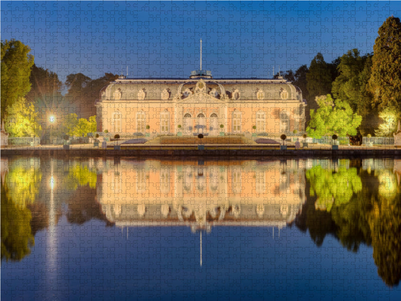 Benrath Castle in Düsseldorf - CALVENDO photo puzzle 