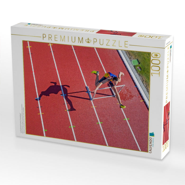 Leichtathletik-Technik: Hürdenlauf - CALVENDO Foto-Puzzle'