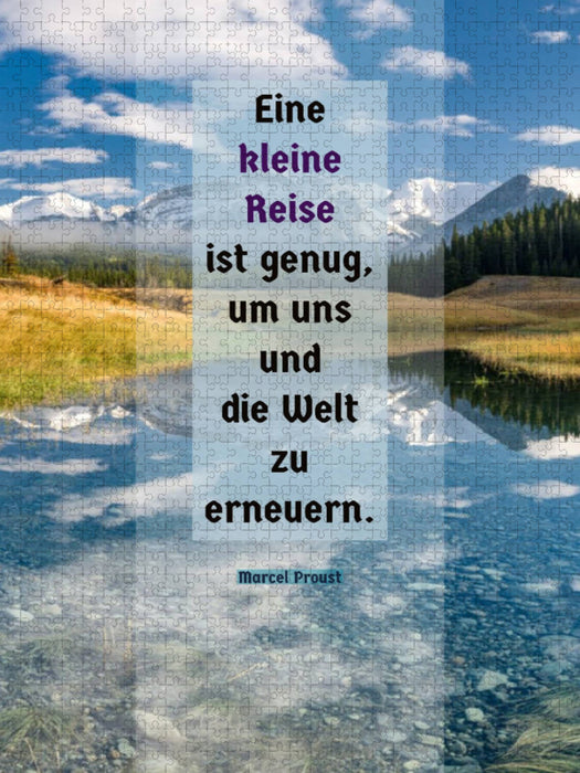Kleine Reise - CALVENDO Foto-Puzzle'