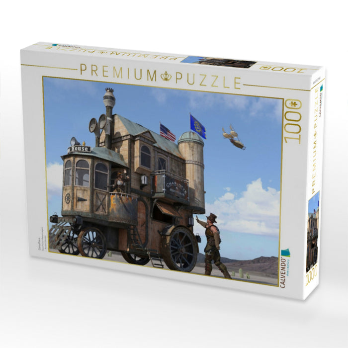 Dampfhaus - CALVENDO Foto-Puzzle'