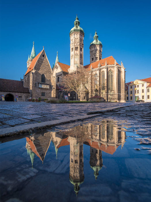 Naumburger Dom im Spiegel - CALVENDO Foto-Puzzle'