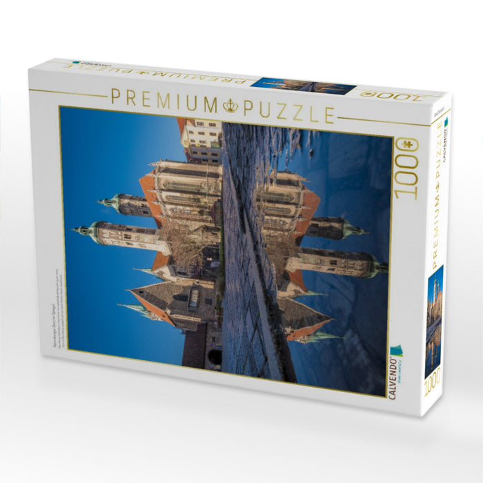 Naumburger Dom im Spiegel - CALVENDO Foto-Puzzle'