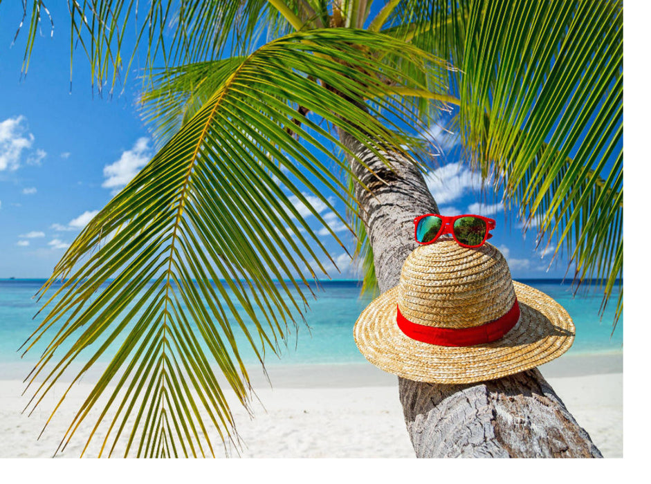 Strandfeeling, Sehnsuchtsziel und Traumurlaub auf den Malediven. - CALVENDO Foto-Puzzle'