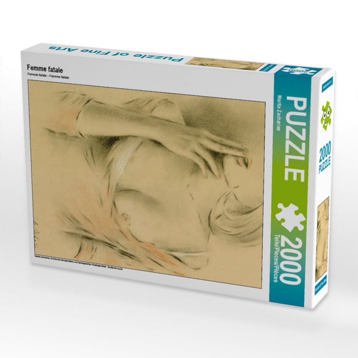 Femme fatale 2000 Teile Puzzle hoch - CALVENDO Foto-Puzzle'