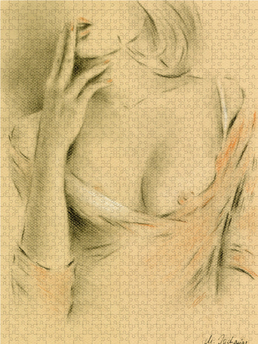 Femme fatale 2000 Teile Puzzle hoch - CALVENDO Foto-Puzzle'