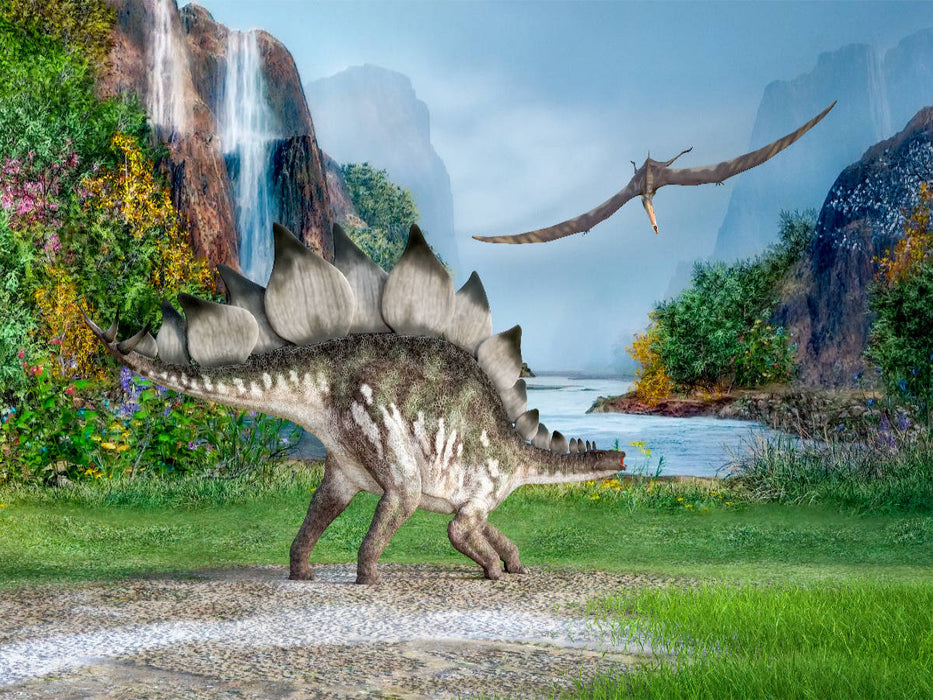 Ein Motiv aus dem Kalender Reise in die Prähistorie unter den Dinosauriern - CALVENDO Foto-Puzzle'