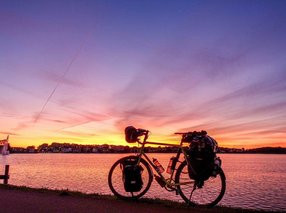 Ostsee Radreise: Sonnenuntergang in Karlskrona, Schweden 2000 Teile Puzzle quer - CALVENDO Foto-Puzzle'