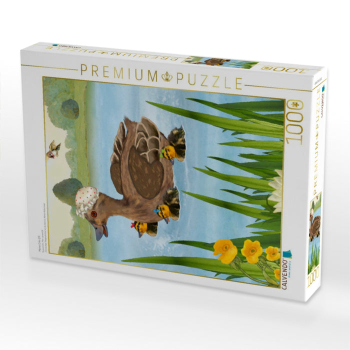 Meine Ente Elli - CALVENDO Foto-Puzzle'
