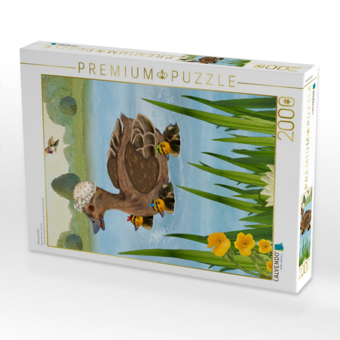 Meine Ente Elli - CALVENDO Foto-Puzzle'